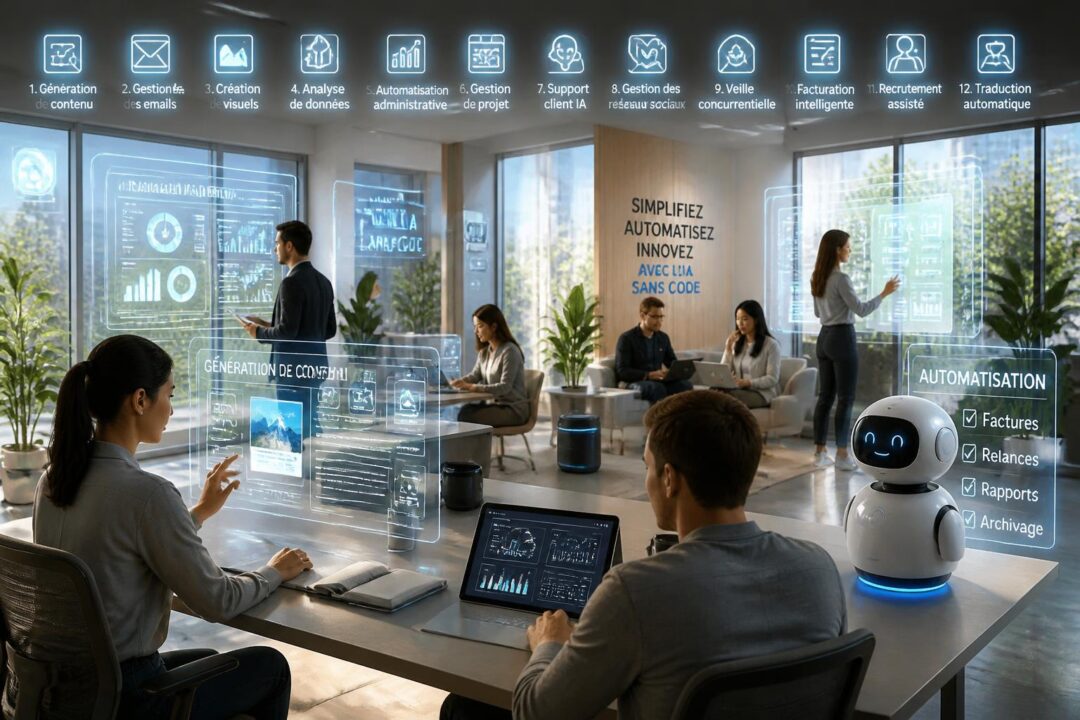découvrez 12 cas d'usage concrets de l'ia générative pour les tpe en 2026, et apprenez à automatiser vos tâches sans coder pour gagner en efficacité et innovation.
